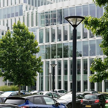 LED pole-top symmetrical Bega