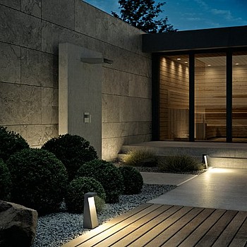 LED pathway shielded Bega