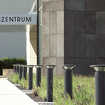 LED bollard indirect rotationally symmetrical Bega