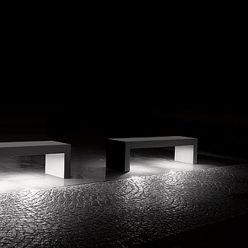 Bench symmetrical wide Bega