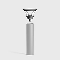 LED system bollard shielded 360� Bega