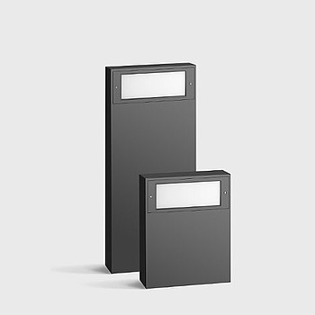 LED bollard unshielded Bega