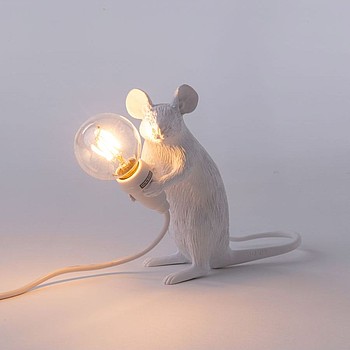  Seletti Mouse Lamp Mac sitting 