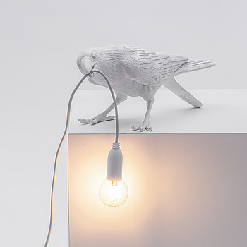  Seletti Bird Lamp Playing 