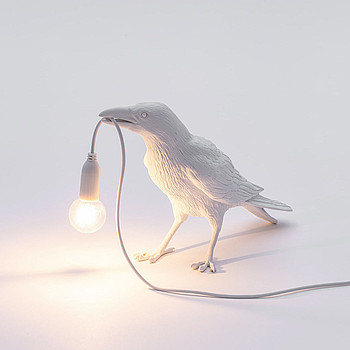 Bird Lamp Waiting Seletti